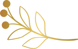 Elegant Metallic Flower Outline